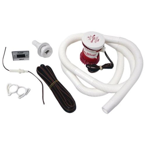 attwood Corporation 4614-7 5' Hose with Clamps Bilge Pump Installation Kit