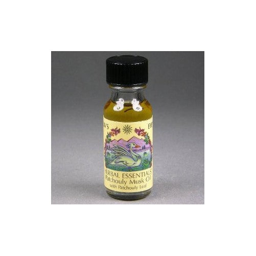 Patchouli Musk - Sun's Eye Herbal Essential Oils - 1/2 Ounce Bottle