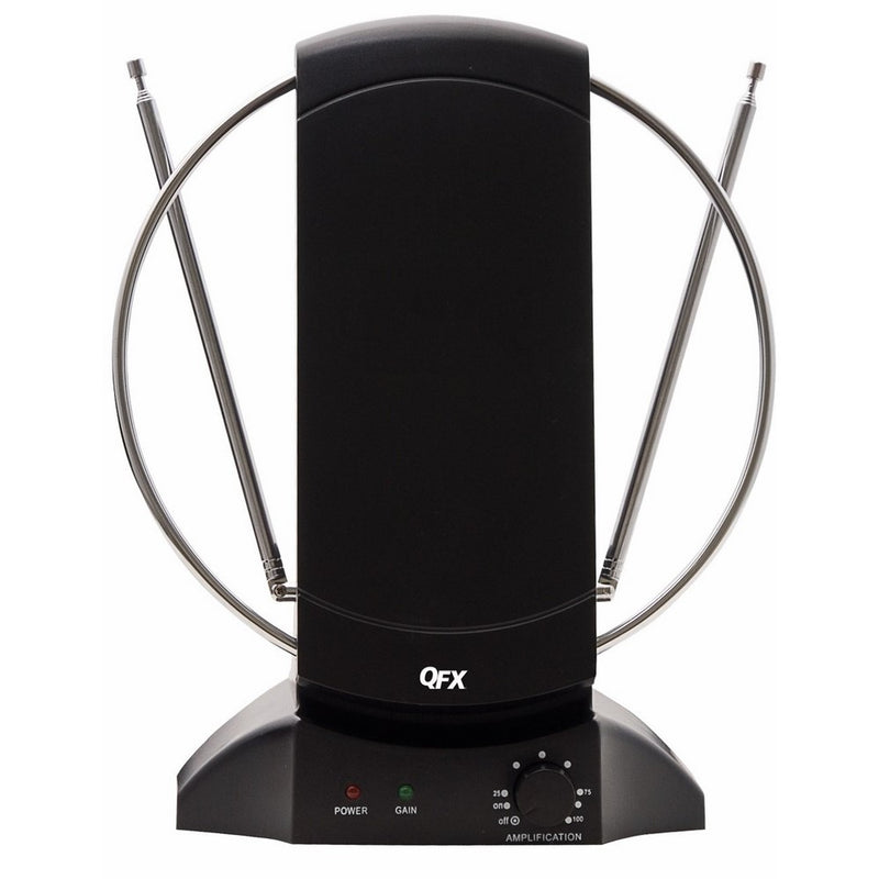 QFX ANT-101 HD/DTV/VHF/UHF/FM Radio 90° Rotating Antenna