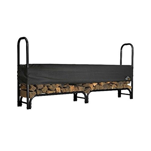 ShelterLogic Heavy Duty Firewood Rack with Cover, 8 ft.