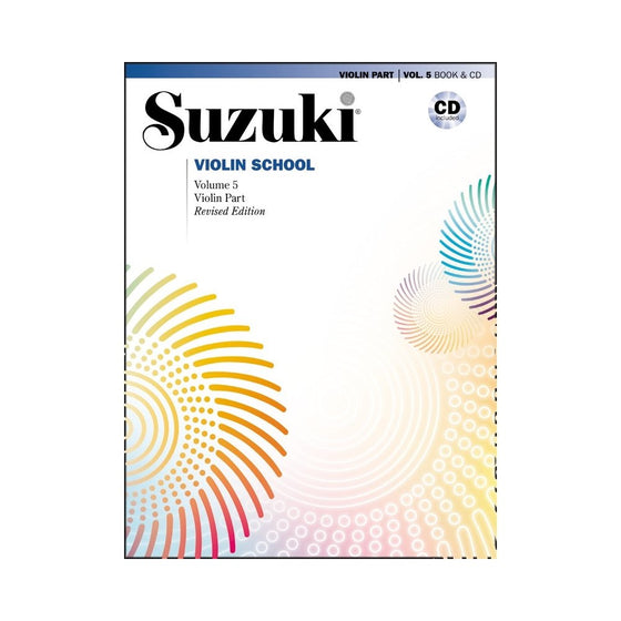 Alfred Suzuki Violin School Volume 5 Revised (Book/CD)