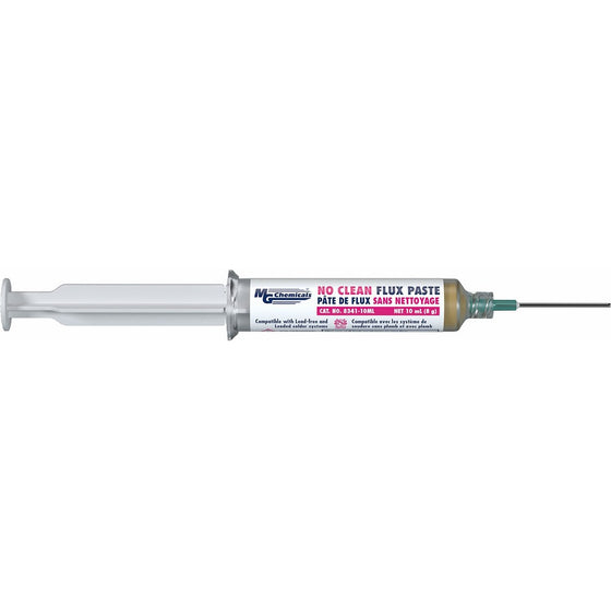 MG Chemicals 8341-10ML No Clean Flux Paste, 10 ml Syringe