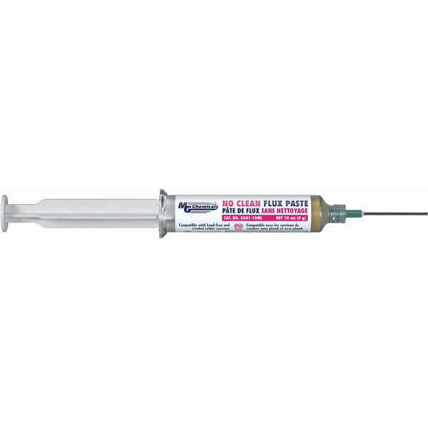 MG Chemicals 8341-10ML No Clean Flux Paste, 10 ml Syringe