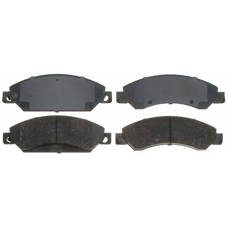 ACDelco 14D1092CH Advantage Ceramic Front Disc Brake Pad Set with Hardware