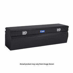 UWS TBC-36-W-BLK Black 36" Standard Wedged Chest with Beveled Insulated Lid