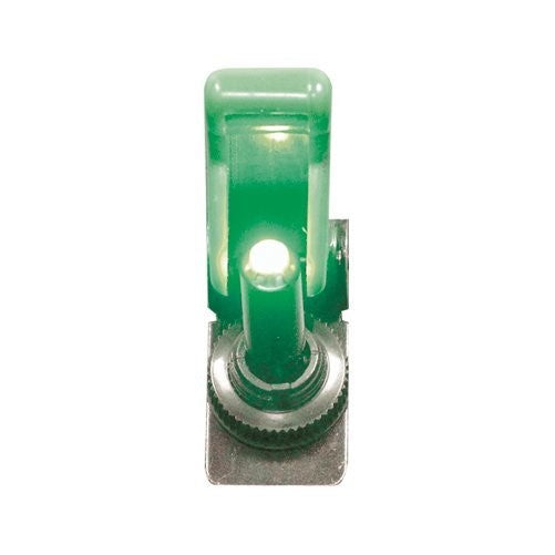PlasmaGlow 11102 Green LED Fighter Jet Switch