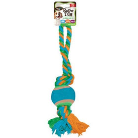 Bow Wow Knot Rope with Tennis Ball Pull