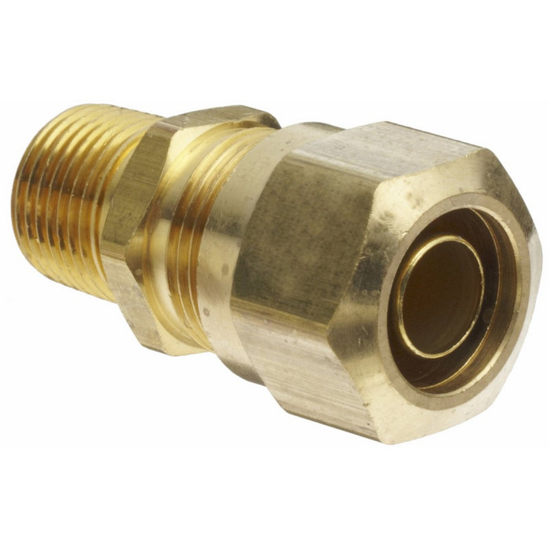 EATON Weatherhead 1468X10X6 Air Brake Tubing Male Connector, 5/8" Tube OD, 3/8" Male Pipe Thread