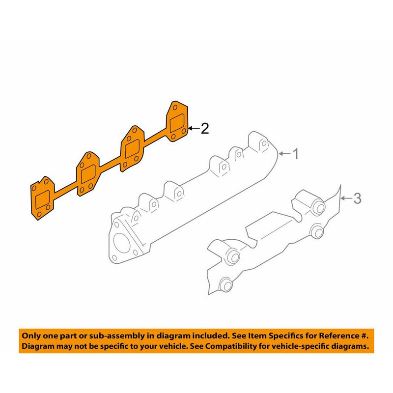 General Motors 98002804, Exhaust Manifold Gasket