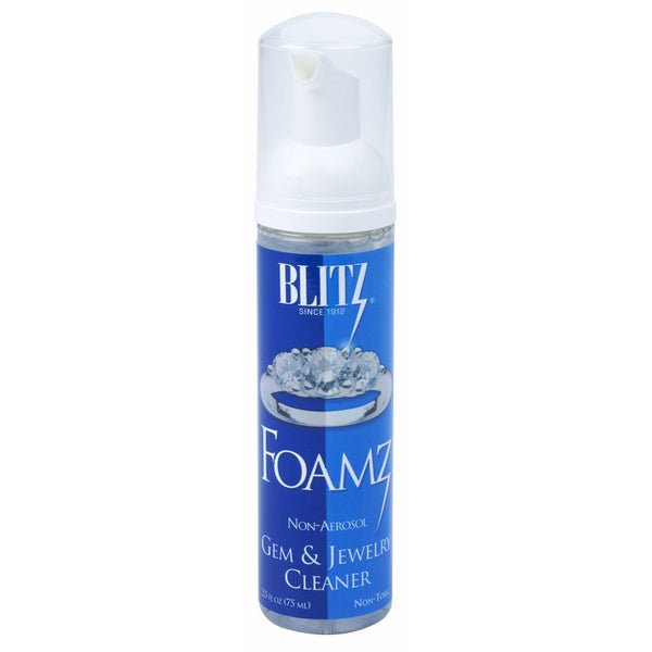 Blitz 657 Foamz Gem and Jewelry Cleaner Foam, 2.5 Fluid Ounce