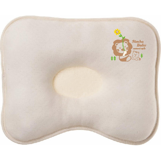 Simba Organic Cotton Breathable Pillow, Beige