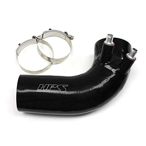 HPS 18521-BLK Black Silicone Air Intake Hose (Post MAF Tube)