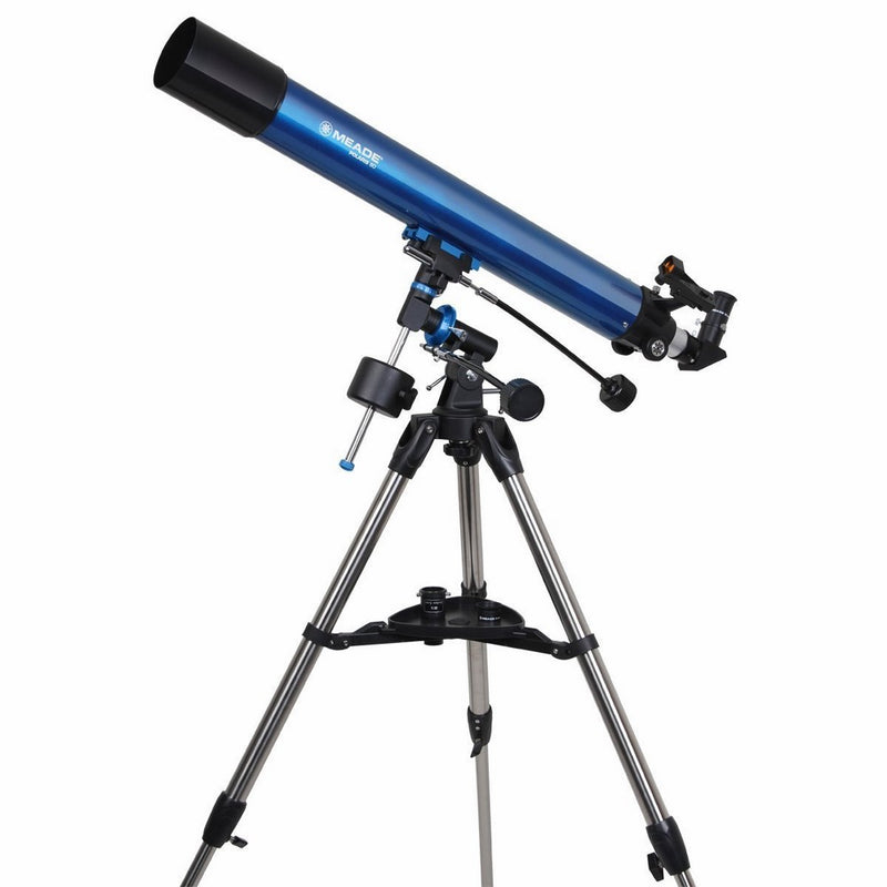 Meade Instruments 216002 Polaris 80 EQ Refractor Telescope (Blue)