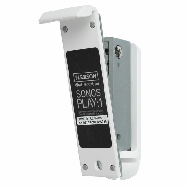 FLEXSON AAV-FLXP1WB1011 Wall Bracket for PLAY:1 SONOS Speakers, Single, White