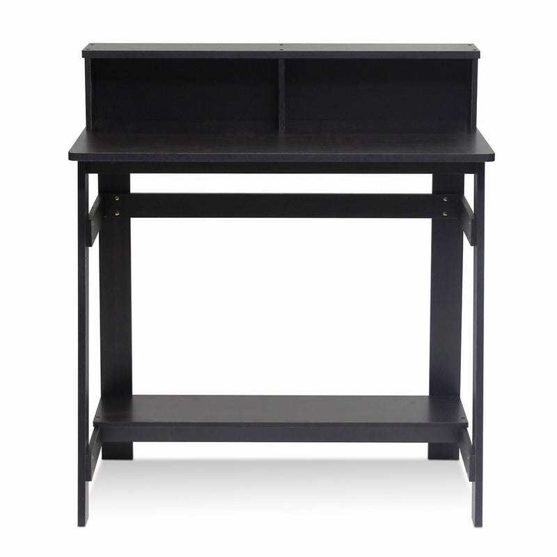 Furinno 14054EX Simplistic a Frame Computer Desk, Espresso