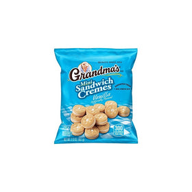 Grandma's Sandwich Cookies, Vanilla Creme Minis, 2.12 Ounce (Pack of 60)