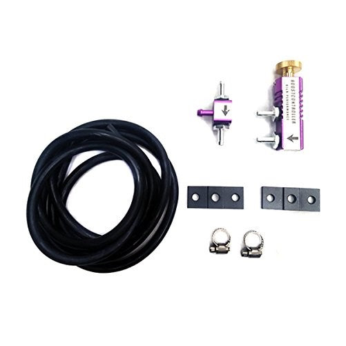 Rev9 ( Ac-008-purple ) Manual Boost Controller Universal Adjustable Racing Turbo 30psi Manual Boost Bypass Controller Kit