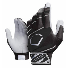 Wilson Sporting Goods Evoshield Youth Speed Stripe Batting Gloves, black/Gray , Youth Small