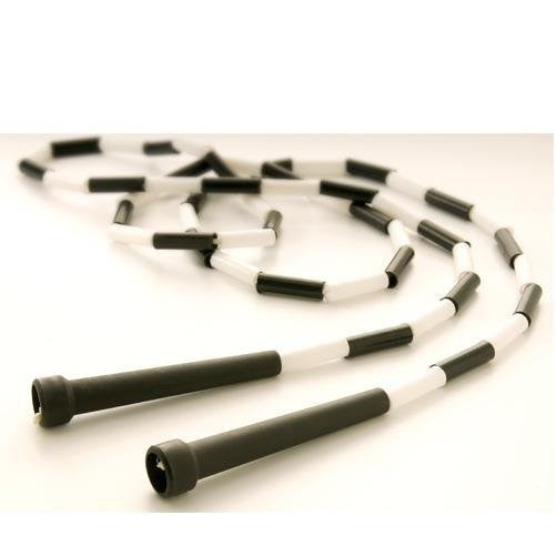 US Games Segmented Skip Rope 6' Black/White