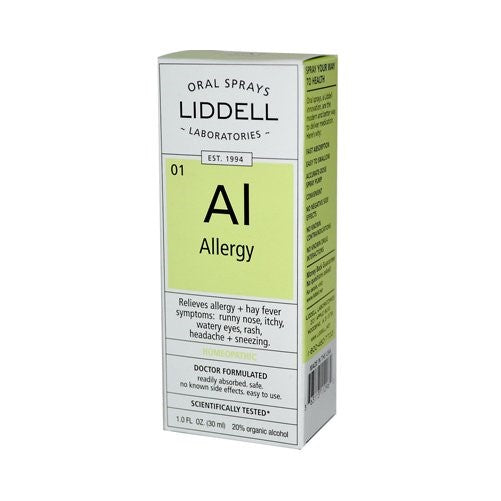 Liddell Homeopathic Oral Allergy Spray, 1 Ounce