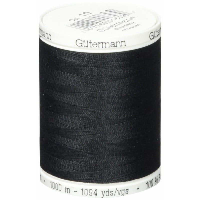 Gutermann Sew-All Thread 1094 Yards-Black (24357)