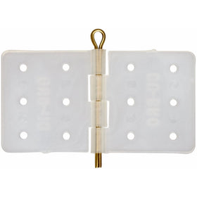 Du-Bro 257 Heavy Duty Nylon Hinge, 3/4 x 1-3/8 (15-Pack)