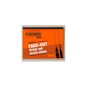 Clearprint 3020 Bond Pad with Printed Fade-Out 30-Degree Isometric Grid, 20 lb., 8-1/2 x 11 Inches, 30 Sheets, White, 1 Each (932811ISO)