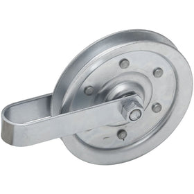 National Hardware N280-537 V7633 Pulleys in Galvanized, 4"