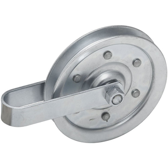 National Hardware N280-537 V7633 Pulleys in Galvanized, 4"