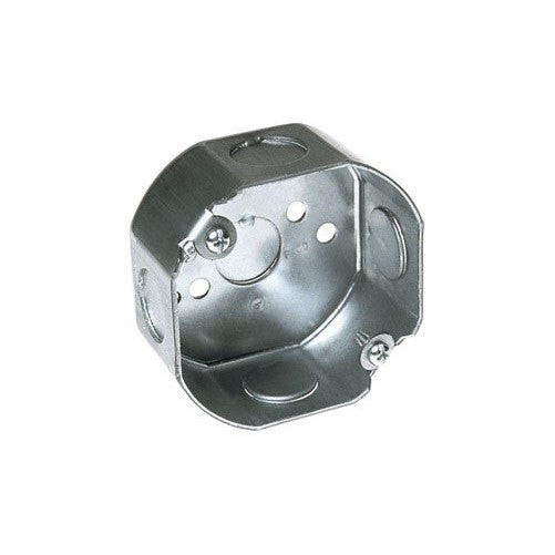 Hubbell-Raco Incorporated 454942 Deep Steel Octagon Box, 3-1/2 by 1-1/2-Inch
