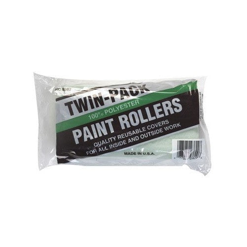 Rol-Rite Twin Pack Roller Cover Plastic Semi-Smooth Surfaces 3/8 " Nap 9 "