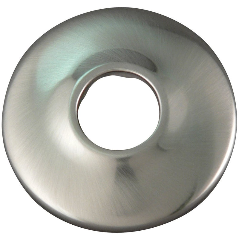 Keeney K91BN Shallow Flange for 1/2-Inch IPS, Brushed Nickel