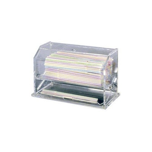 COMMERCIAL RESTAURANT BAR ACRYLIC STRAW DISPENSER