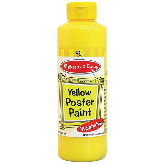 Melissa & Doug Washable Yellow Poster Paint (8 ounce)