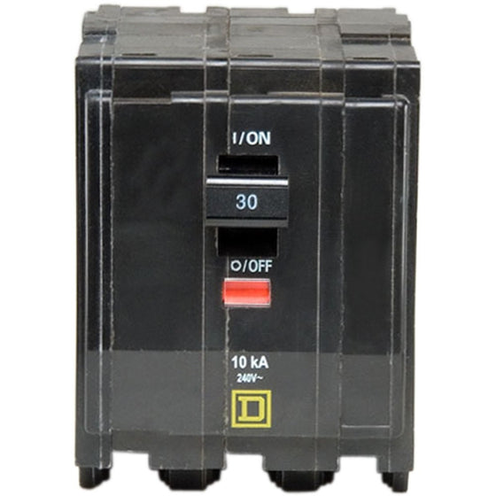 Square D by Schneider Electric QO330CP QO 30 Amp Three-Pole Circuit Breaker, ,
