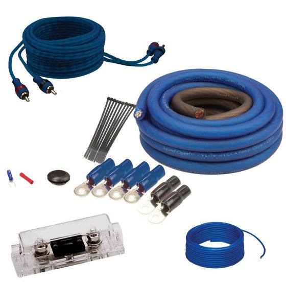 Soundquest SQK8 CCA 8 Gauge Wiring Kit