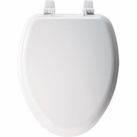 Bemis 1400TTA000 Molded Wood Elongated Toilet Seat, White
