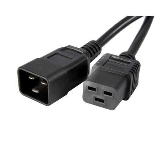 StarTech.com PXTC19C203 Computer Power Cord C19 to C20-3 feet