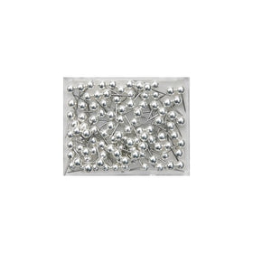 Moore 1/8 Inch Silver Map Tacks, Medium, 100/Box
