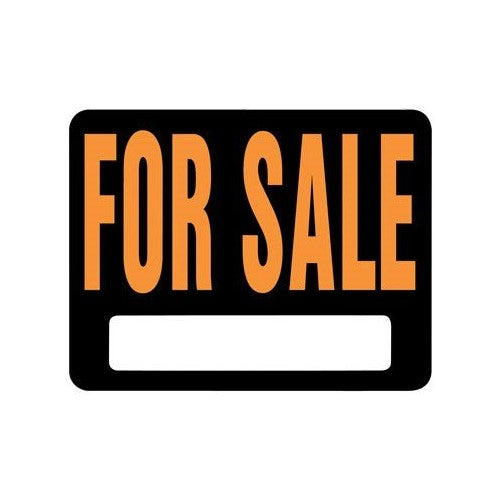 Hy-Ko SP-100 15" X 19" Plastic For Sale Sign