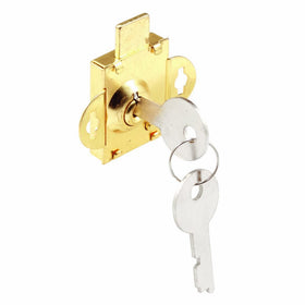 Prime-Line Products S 4086 Mail Box Lock with 1/2-Inch Bolt, Brass Plated