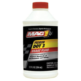 MAG1 122 Premium DOT 3 Brake Fluid - 12 oz.