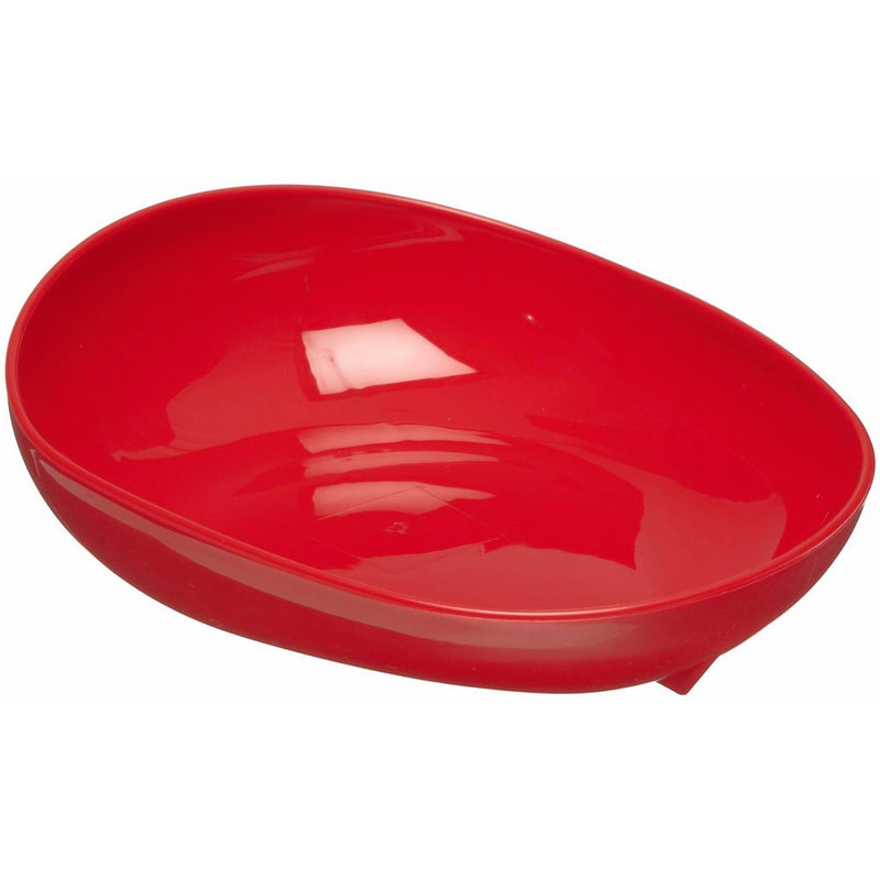 SP Ableware Skidtrol Red Scooper Dish with Non Skid Base (745371004)