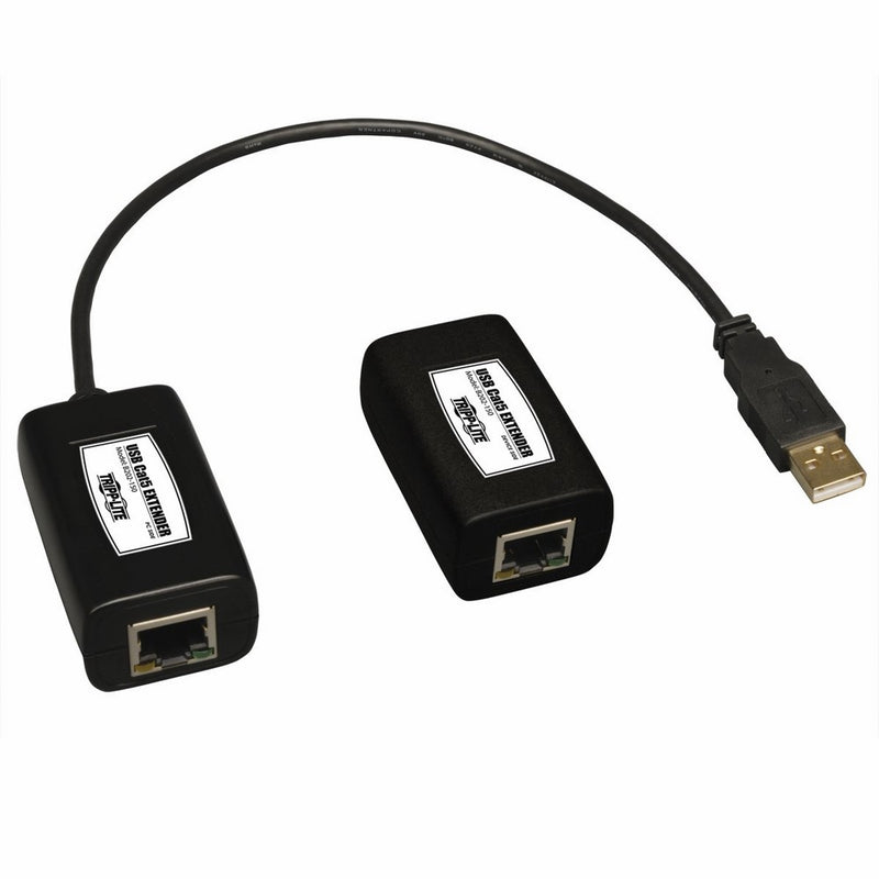 Tripp Lite 1-Port USB over Cat5/Cat6 Extender, Transmitter and Receiver, up to 150-ft.(B202-150)