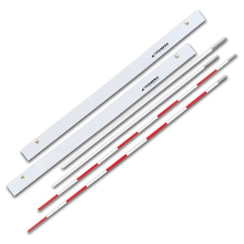 Champro Volleyball Antenna with Sleeve Set (Red/White)