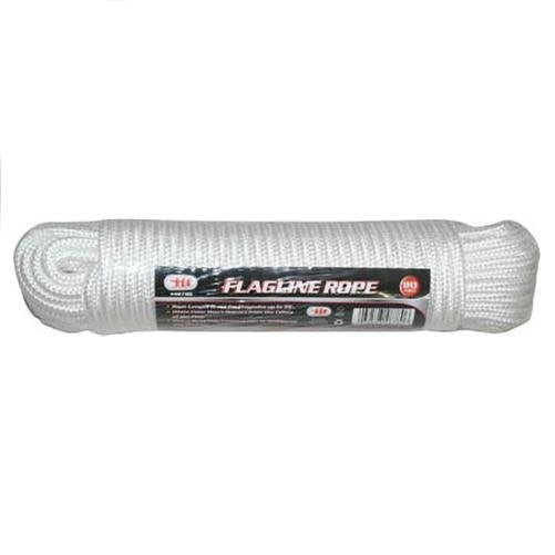 IIT 48780 80' Flagline Rope White Color