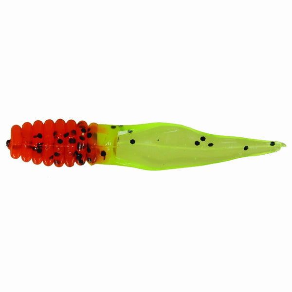 Bobby Garland Slab Slay'r Crappie Baits-Pack of 12 (2-Inch, Orange/Green)