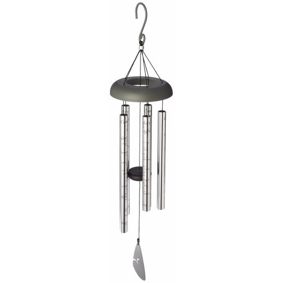 Carson Home Accents Sonnet Wind Chime, 30-Inch Length, Comfort and Light