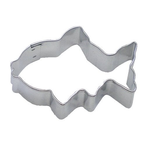 R&M Fish 3" Cookie Cutter in Durable, Economical, Tinplated Steel