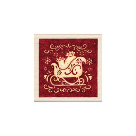 Inkadinkado Wood Stamp, Sleigh